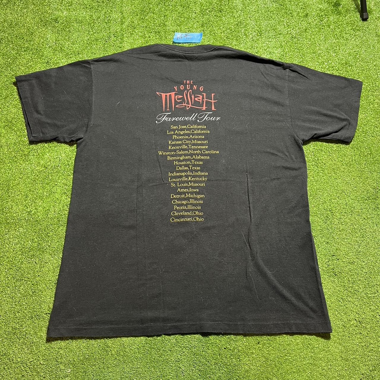 Vintage 90s Young Messiah Farewell tour shirt size - Depop