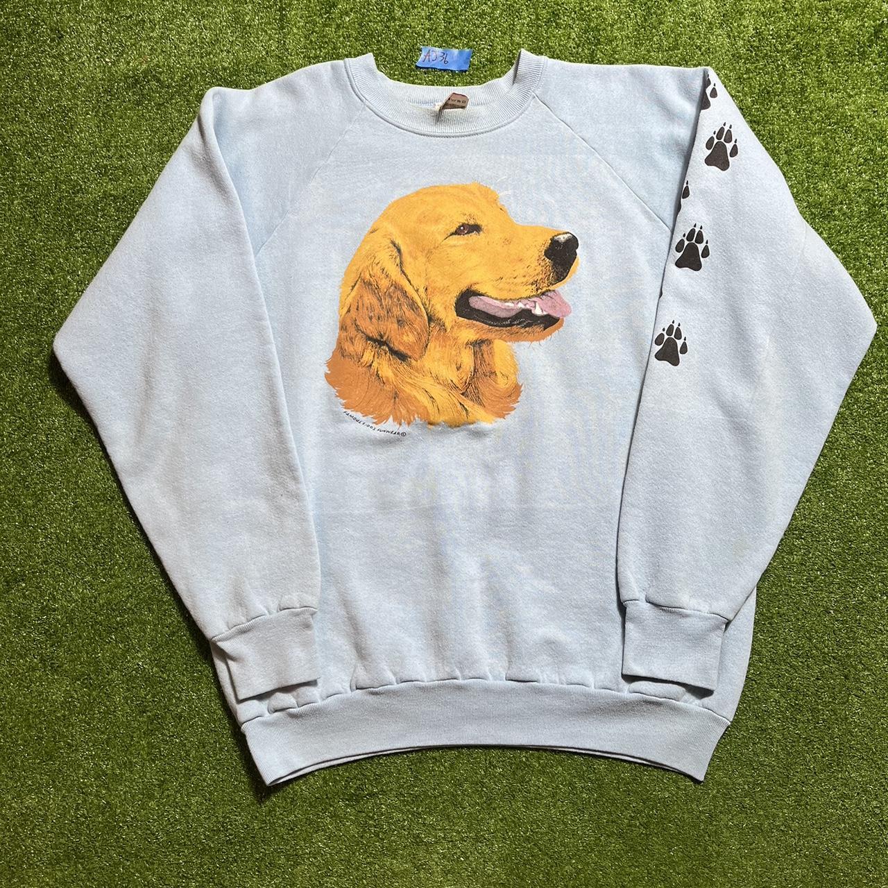 Golden retriever sweatshirt online vintage