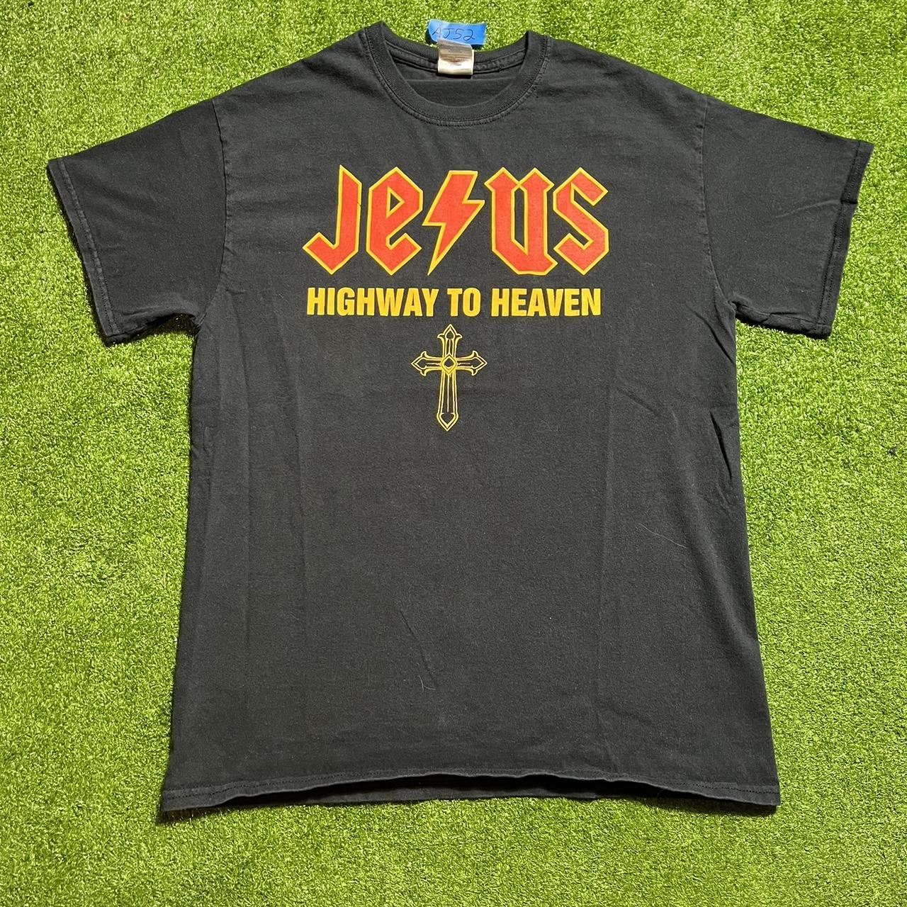 jesus ac dc shirt