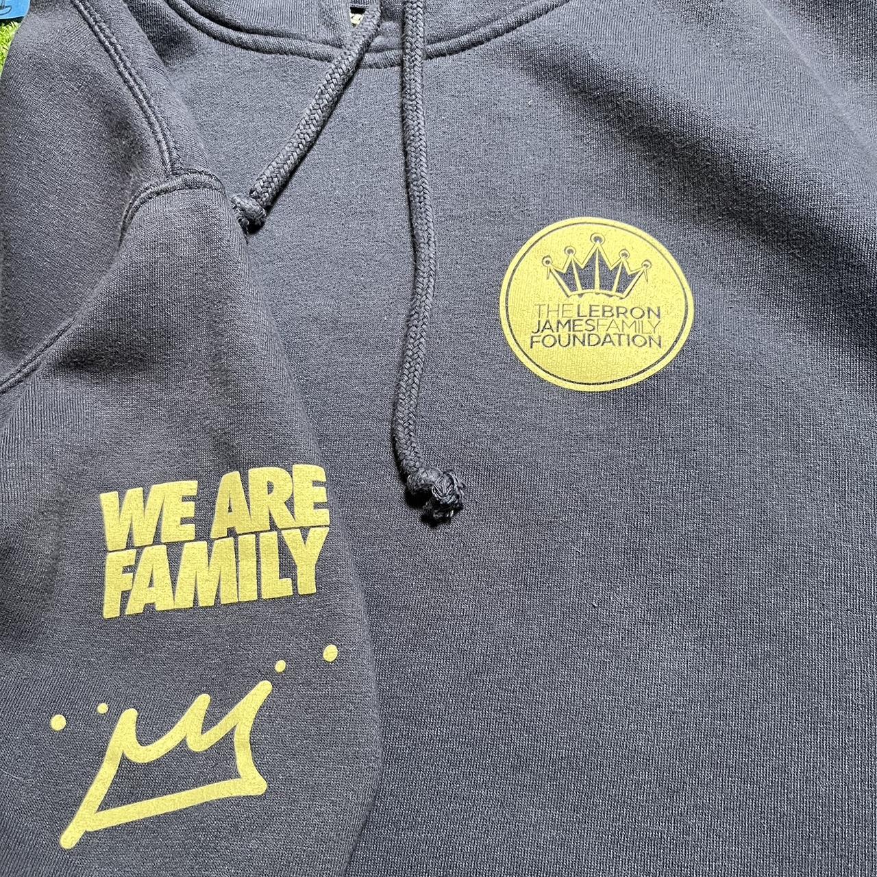 lebron we are family hoodie