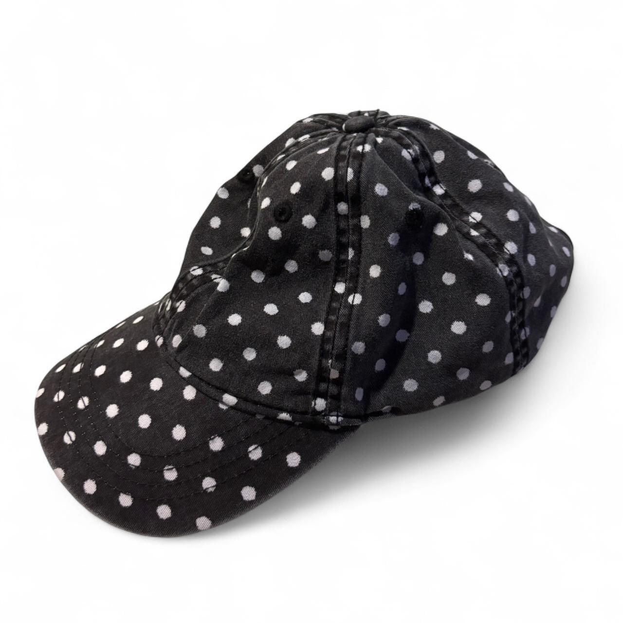 Baseball Cap Womens Hollister Hats Very Cute Black White Polka