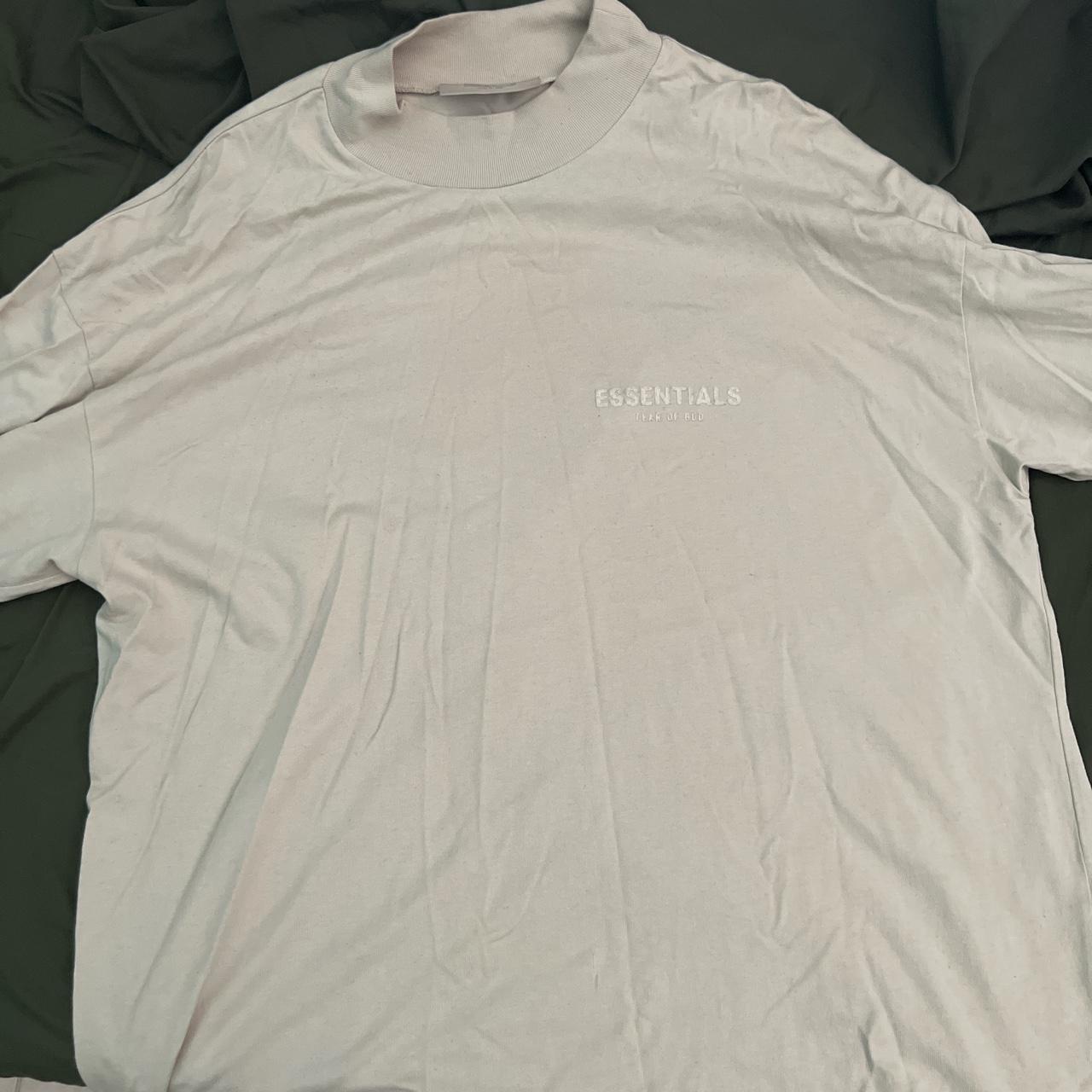 Essentials fog long sleeve shirt Size L fits XL - Depop