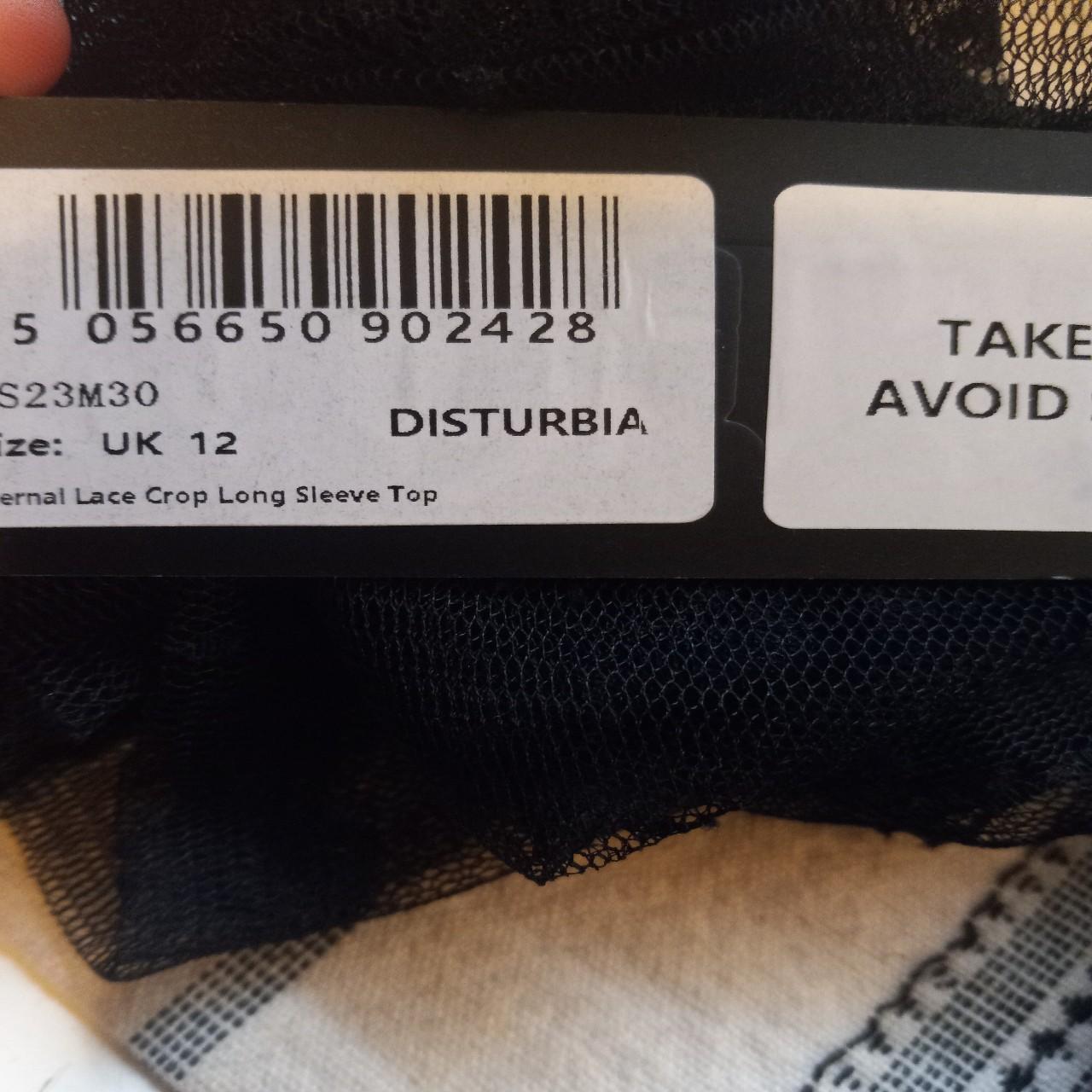 Eternal Lace Crop Long Sleeve Top – Disturbia