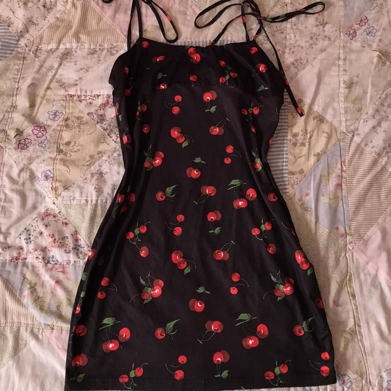 Cherry mini dress 🍒 In good condition! No stains or... - Depop