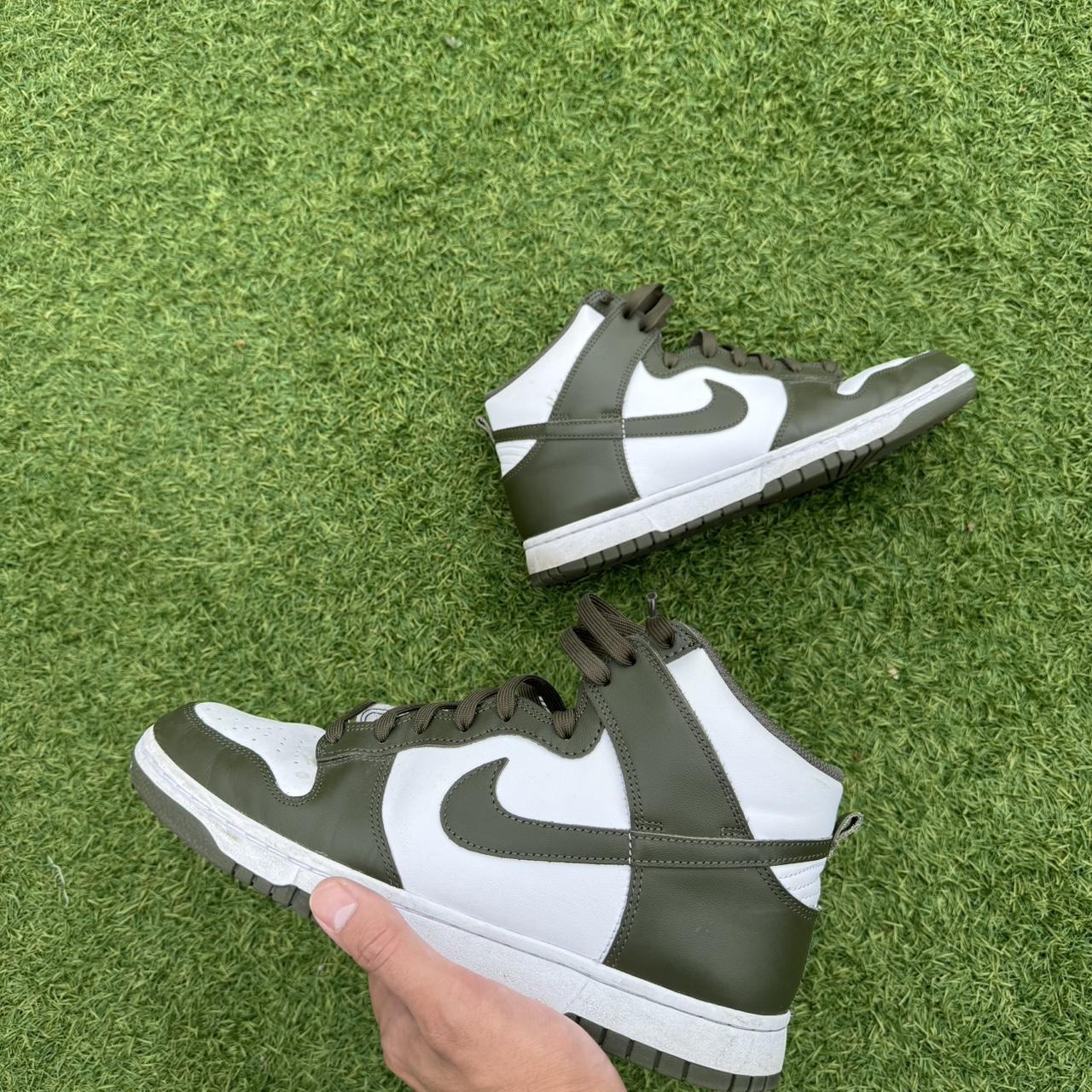 nike dunk high khaki