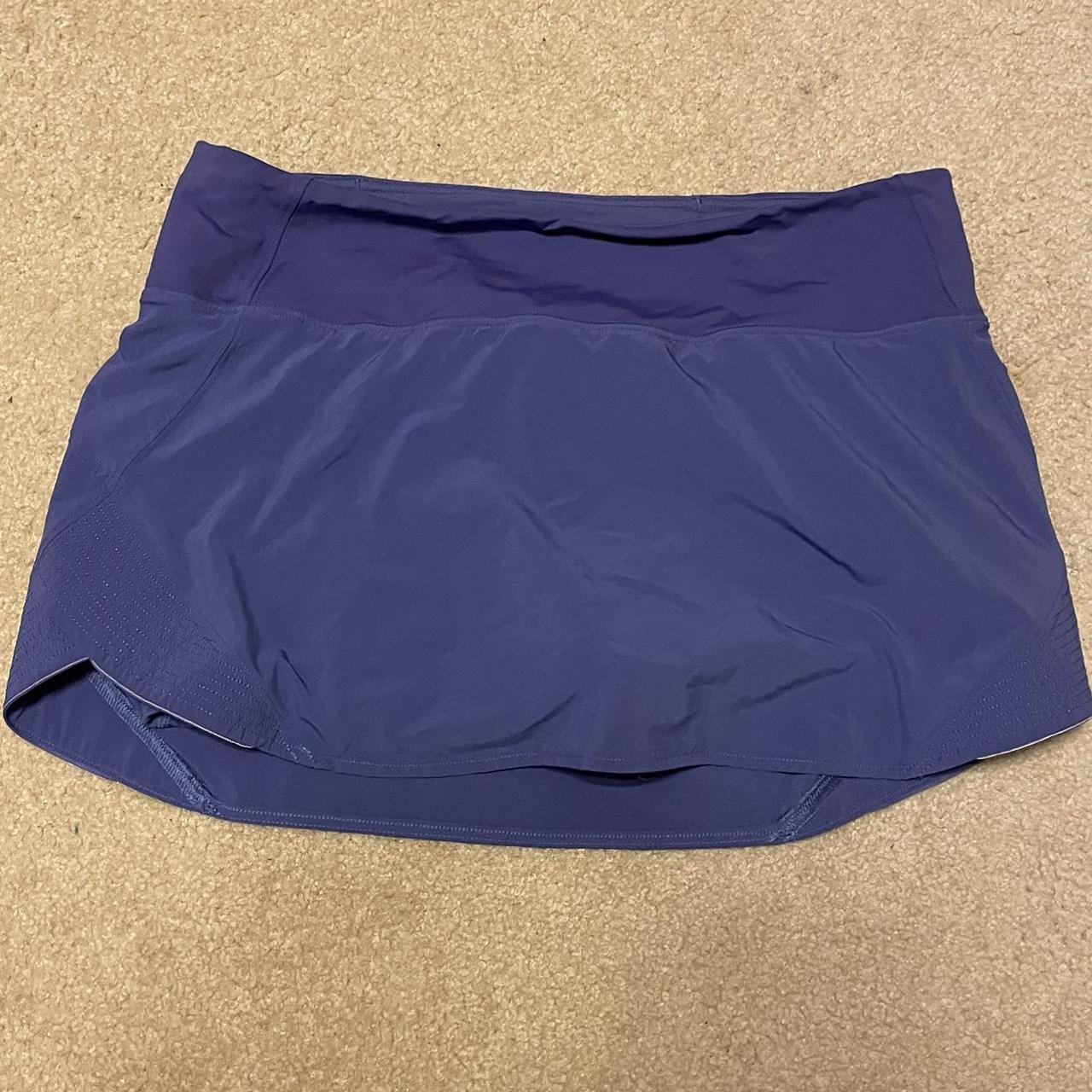 rare purple authentic lululemon skirt! size 10, it... - Depop