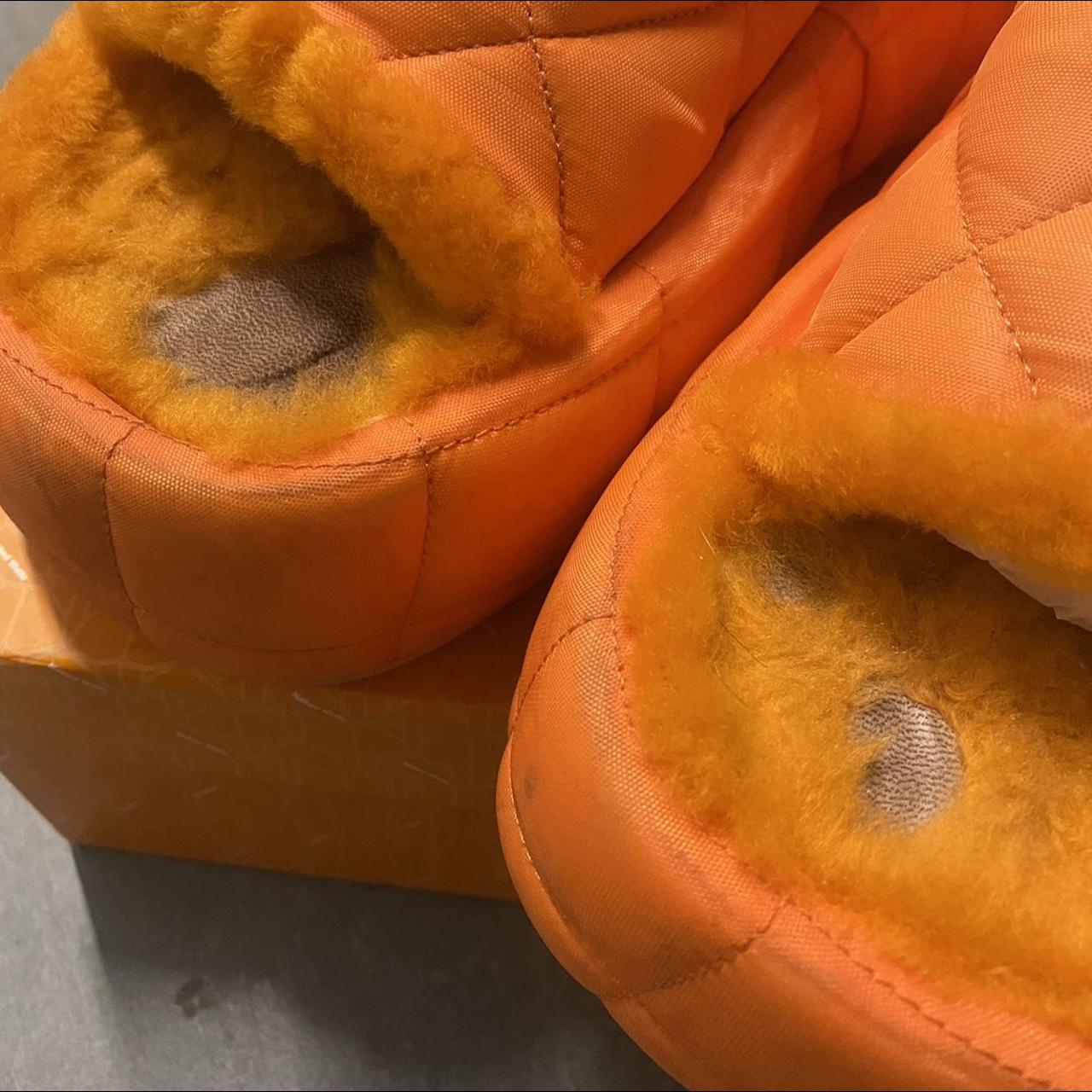 Naked Wolfe Women S Orange Slides Depop