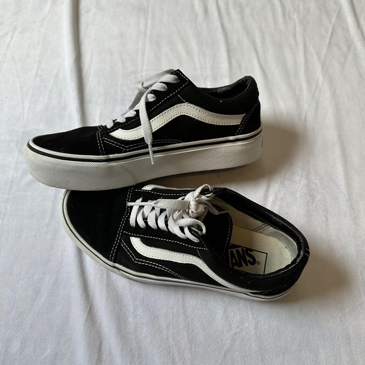 VANS Old Skool Platform Sneakers $3 shipping... - Depop