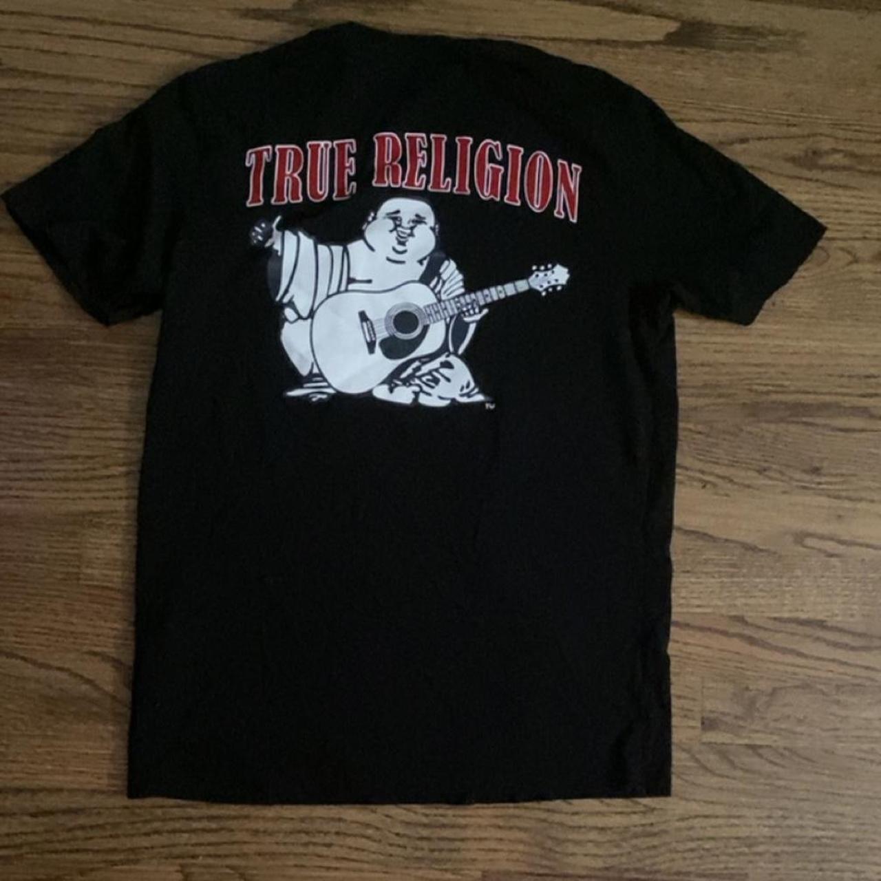 True religion shirt in medium dm for measurements... - Depop