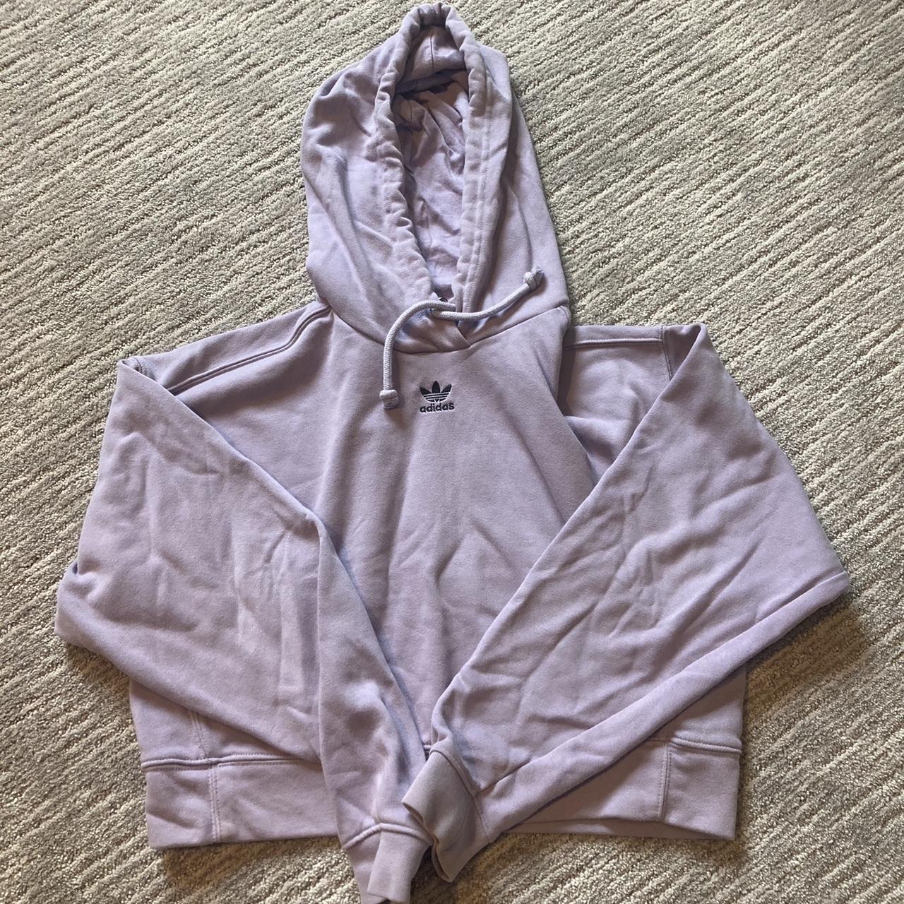 Light purple adidas clearance hoodie