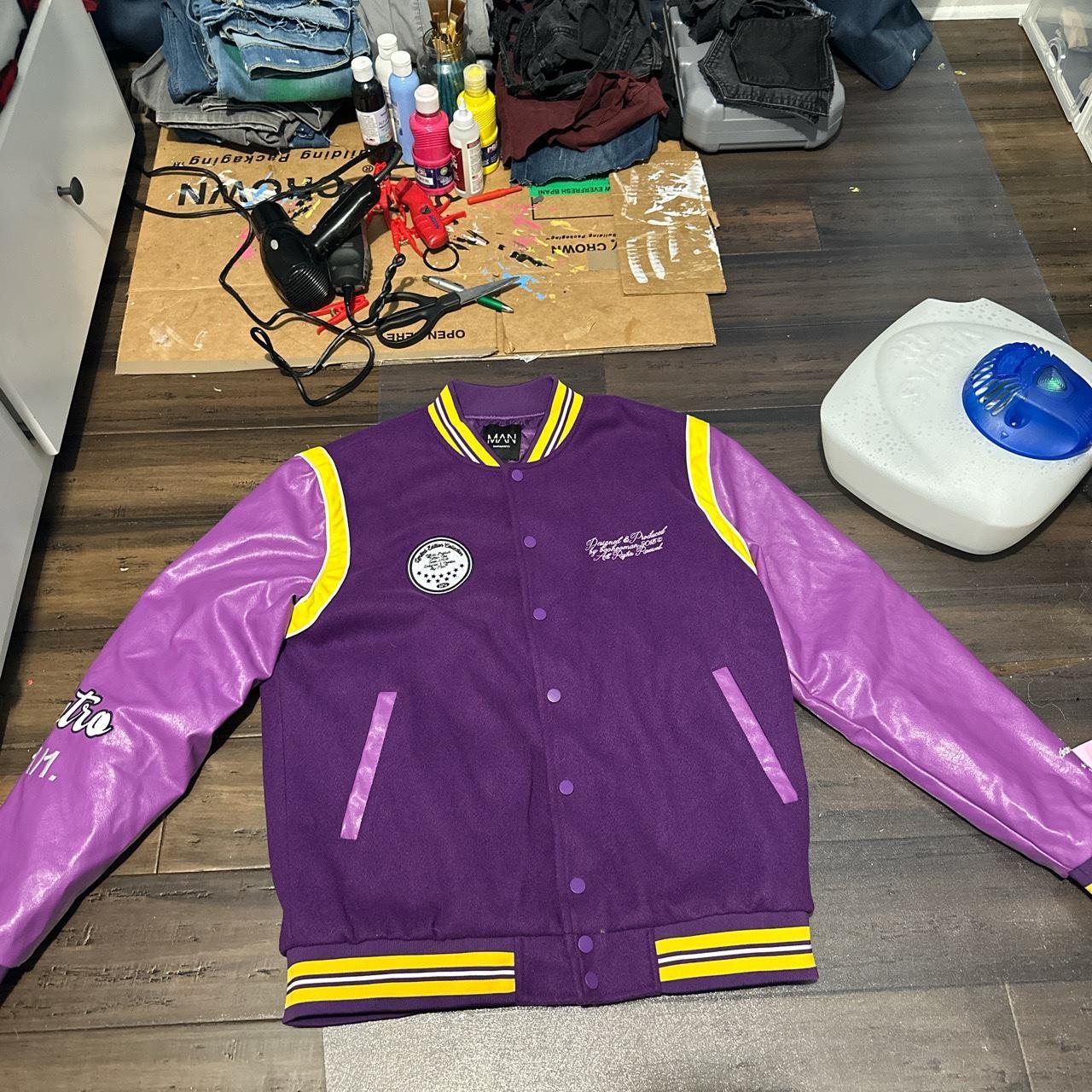 Boohoo MAN X DABABY Varsity jacket - Depop