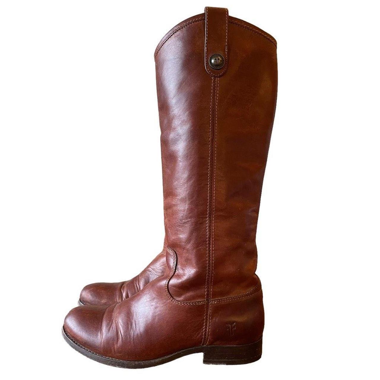 frye brown riding boots