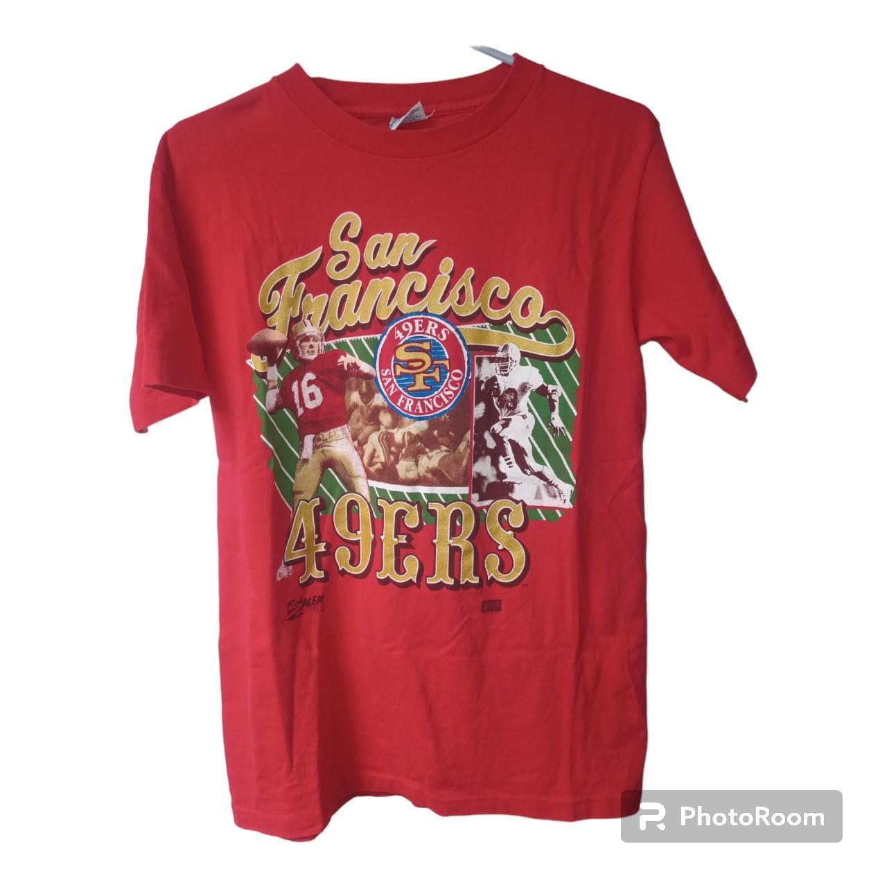 San Francisco 49ers Destroyed Tee San Francisco - Depop