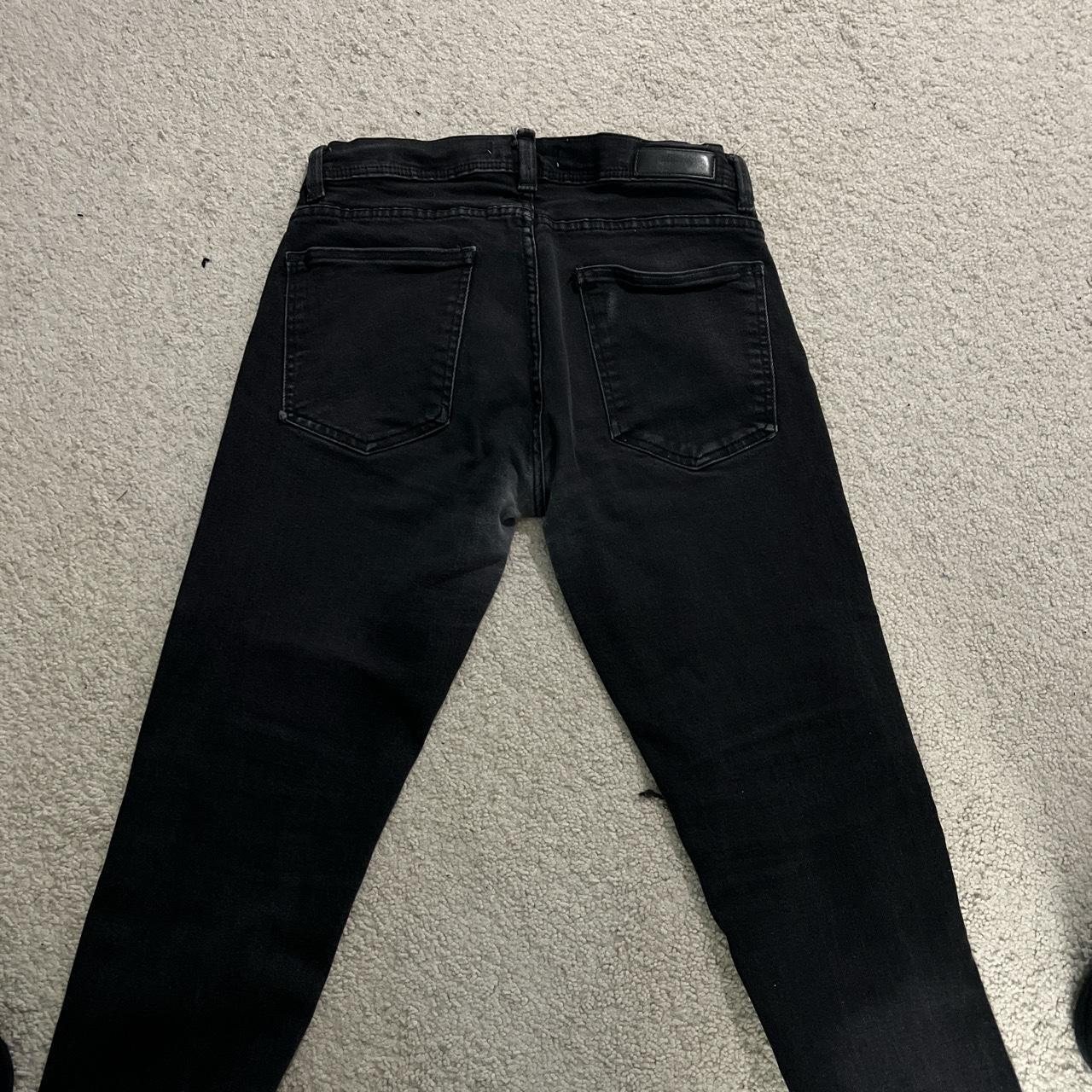 Zara Men S Black Jeans Size Reg Fit Depop