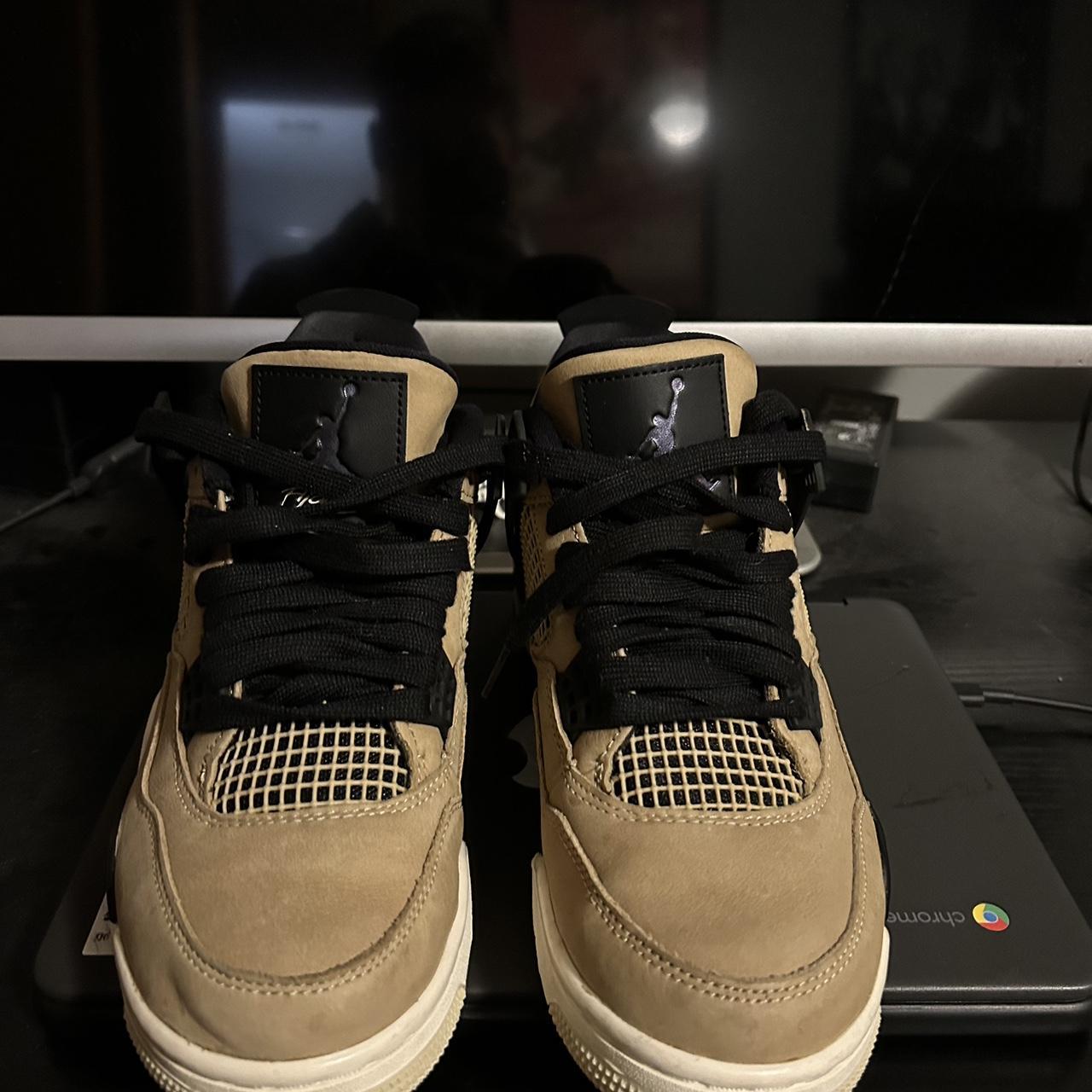 tan jordan 4 womens