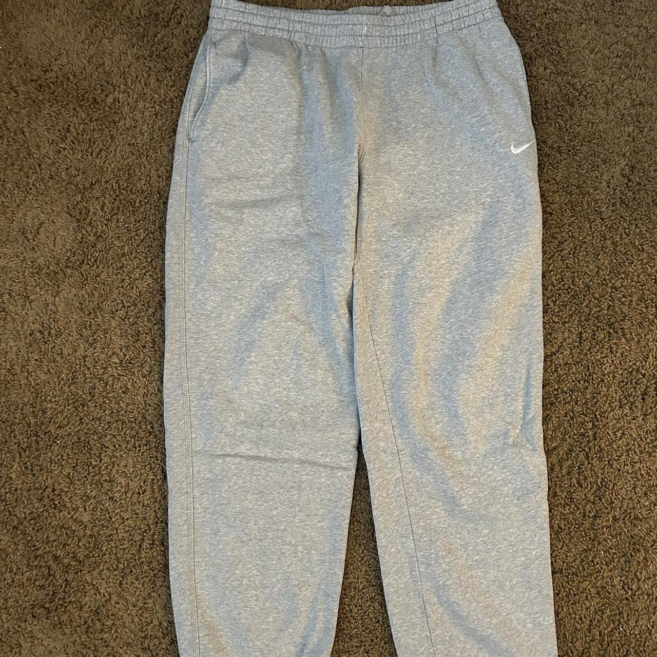 Vintage grey loose fit Nike sweatpants nike vintage Depop