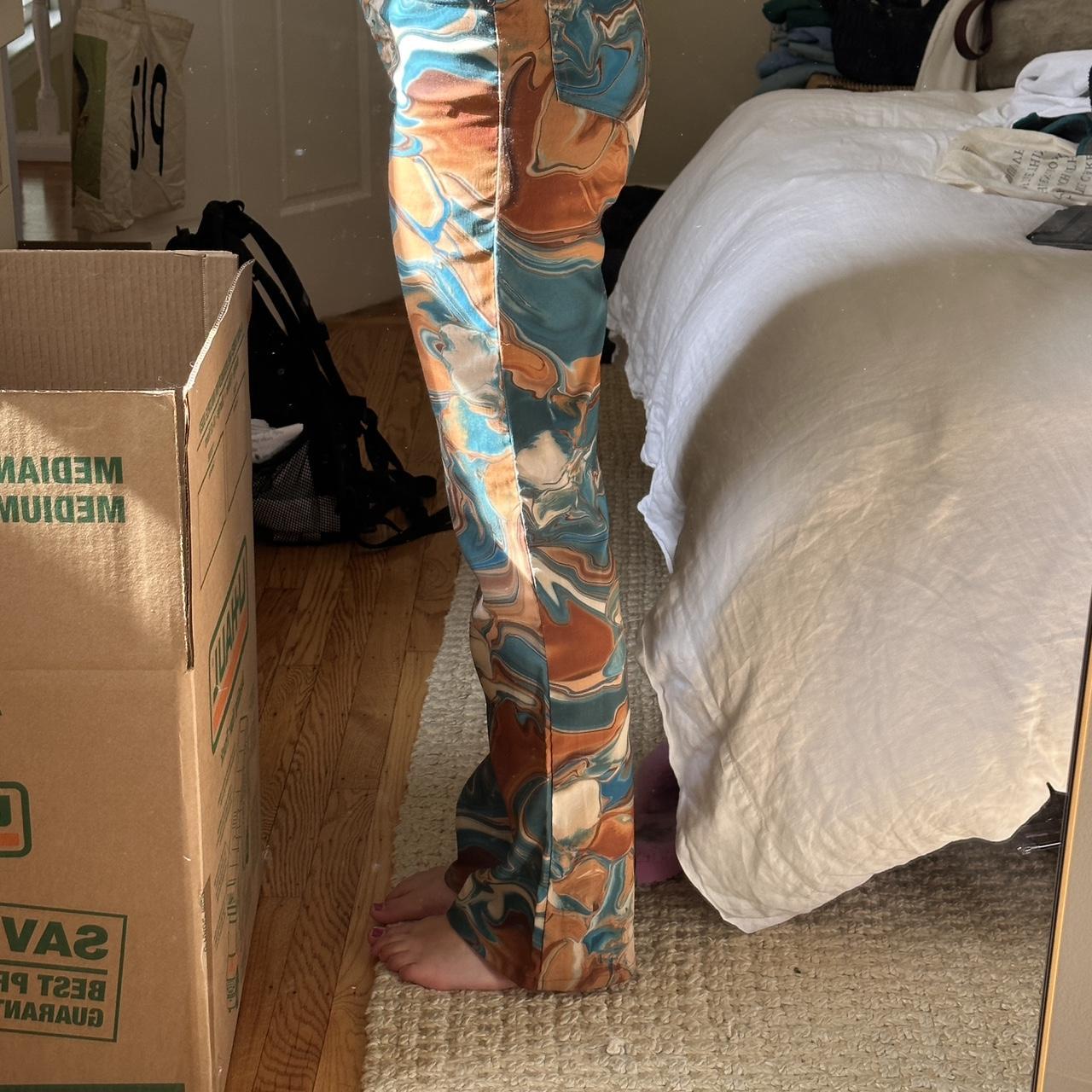 Best pants ever so sad to part ways but the waist is... Depop
