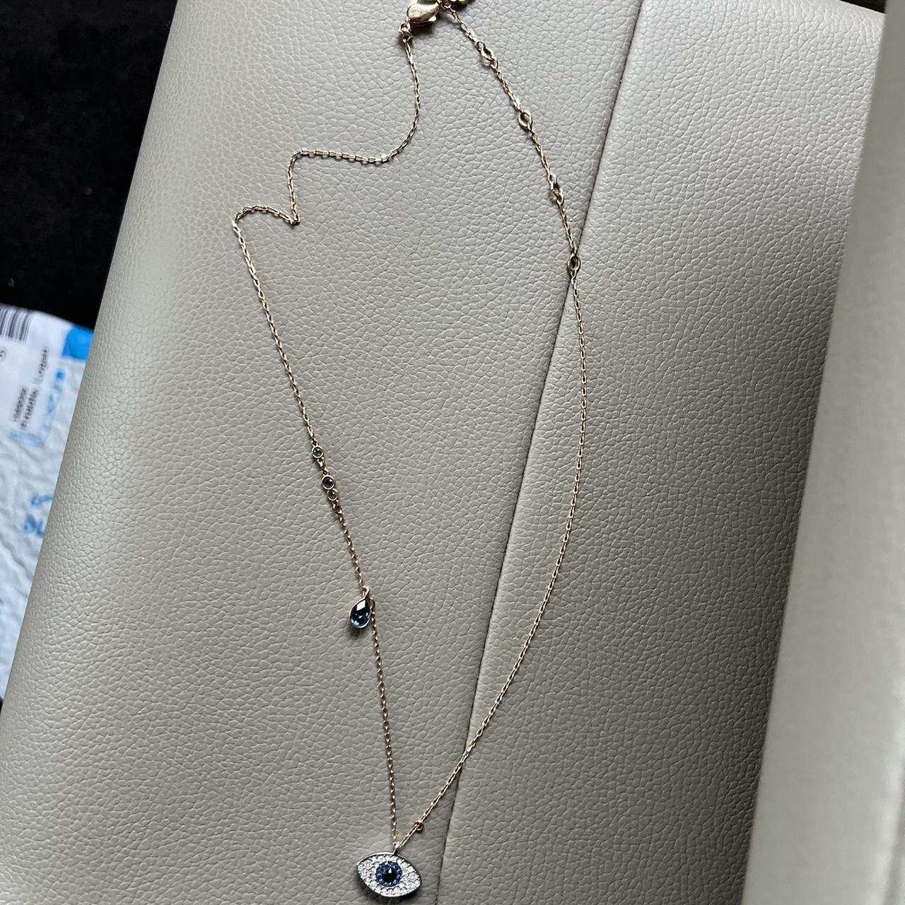 Crystal necklace Swarovski Gold in Crystal - 39340623