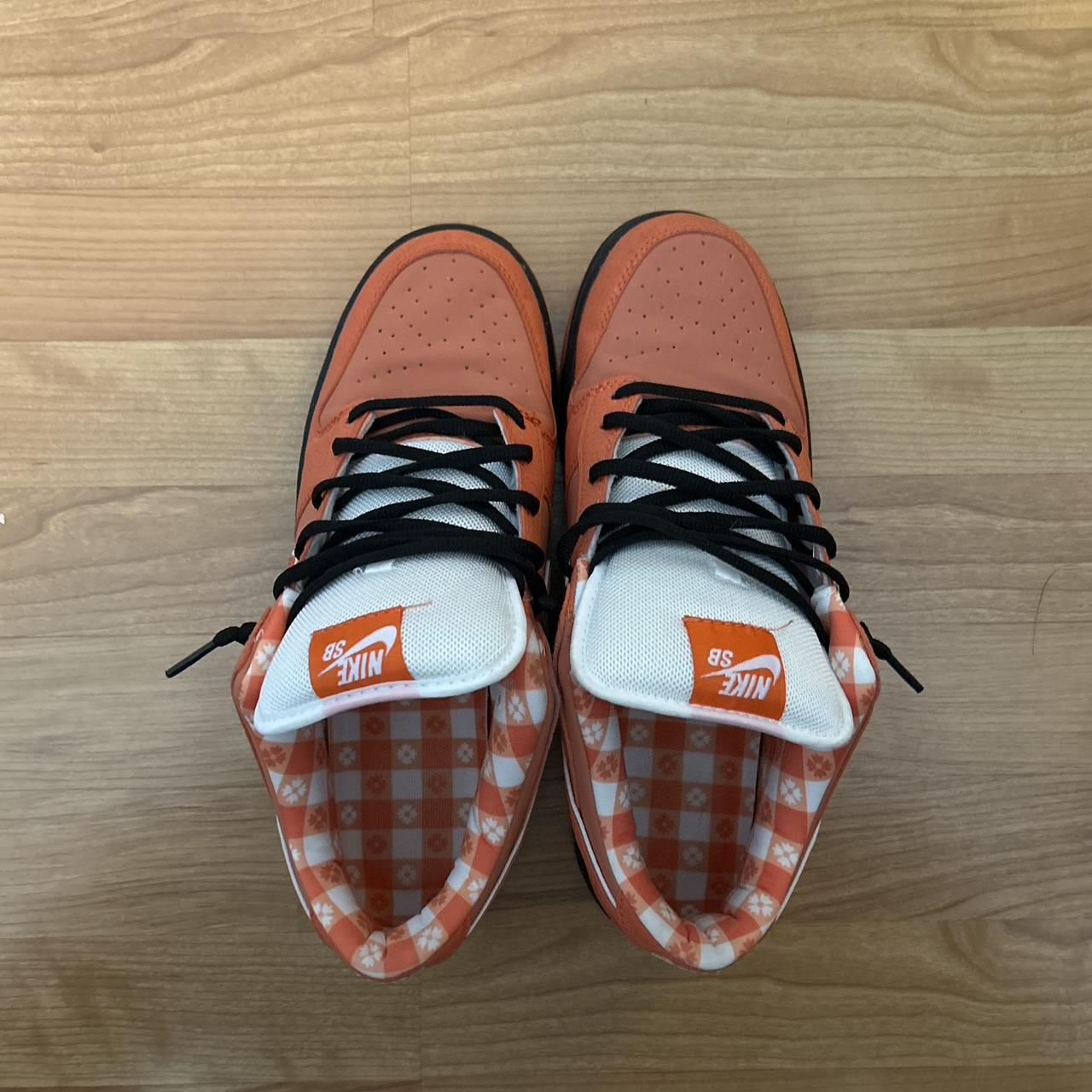 Lobster dunks with black laces worn a couple times Depop