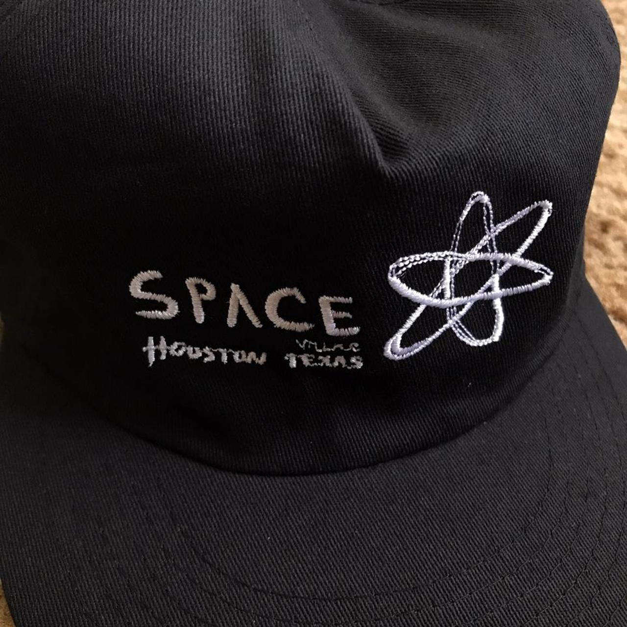 Travis Scott Black Space Village Hat Houston... - Depop