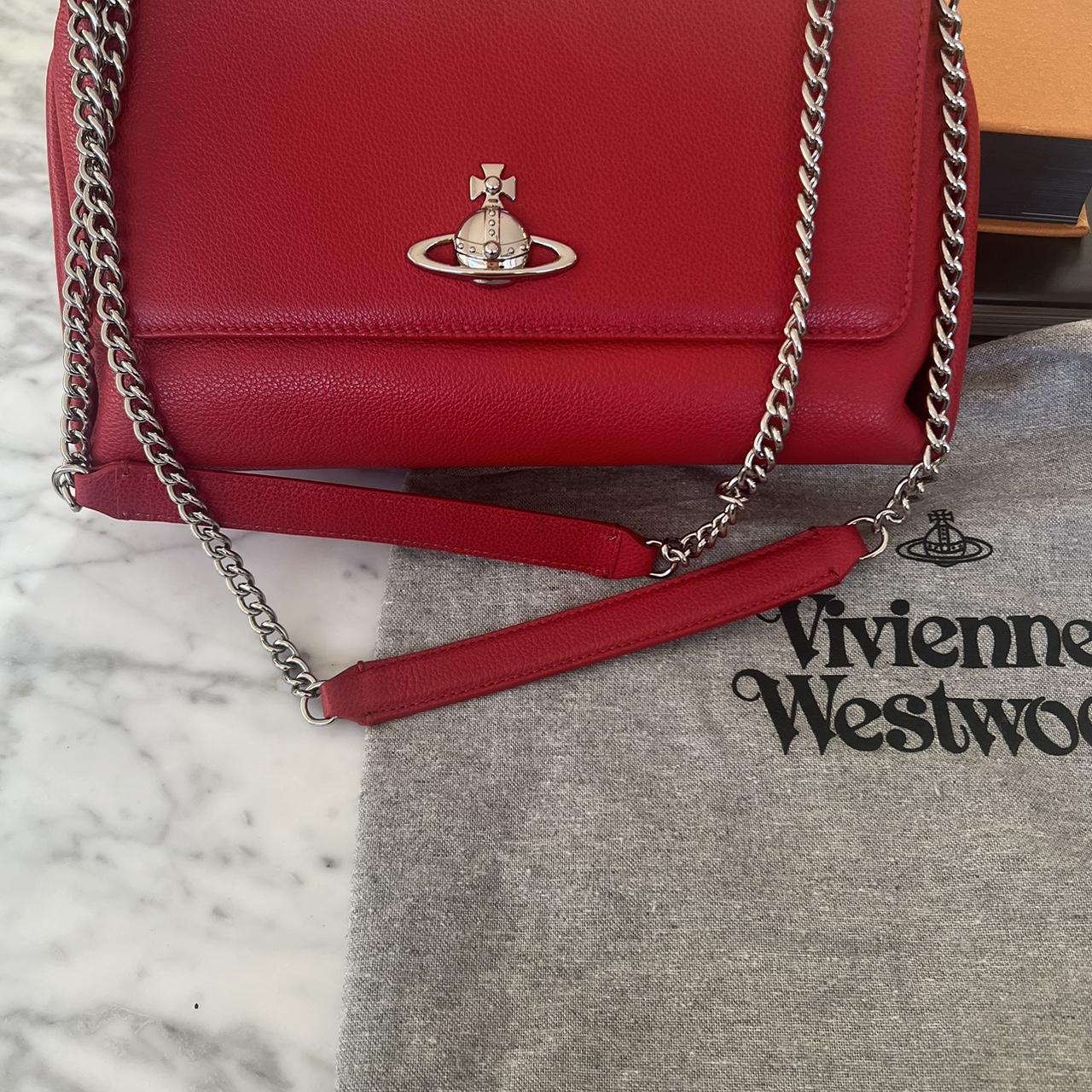 WINDSOR CROSSBODY BAG RED Constructed from red. Depop