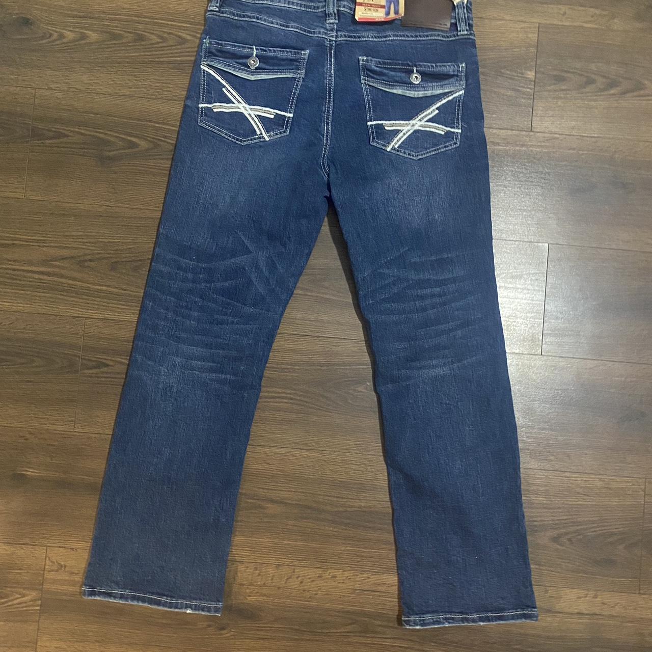 CHROME HEARTS X CDG BLACK DENIM JEANS PINK PATCHES - Depop