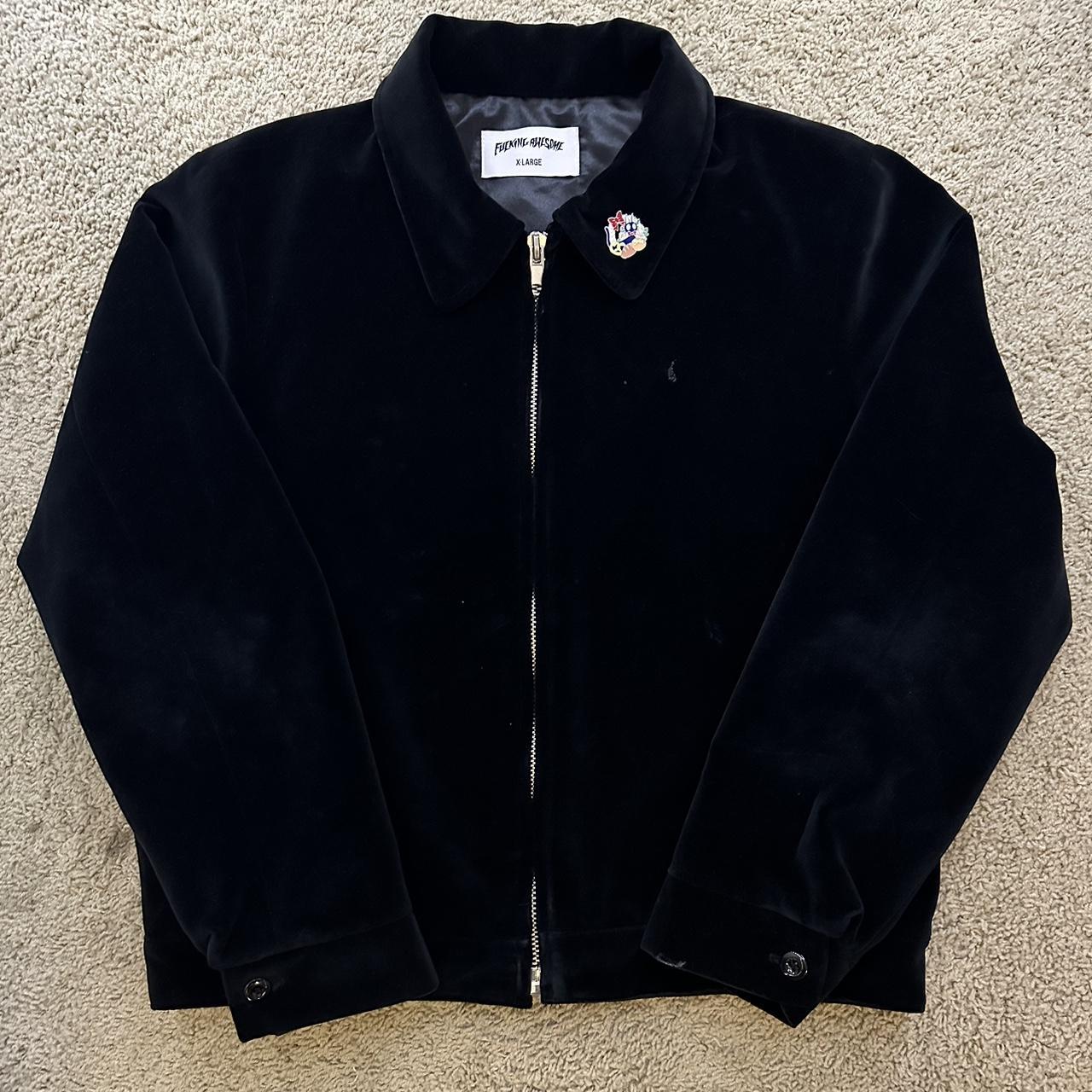 Fucking Awesome Velvet Winged JKT ブラック Fucking Awesome Velvet Winged JKT ブラック