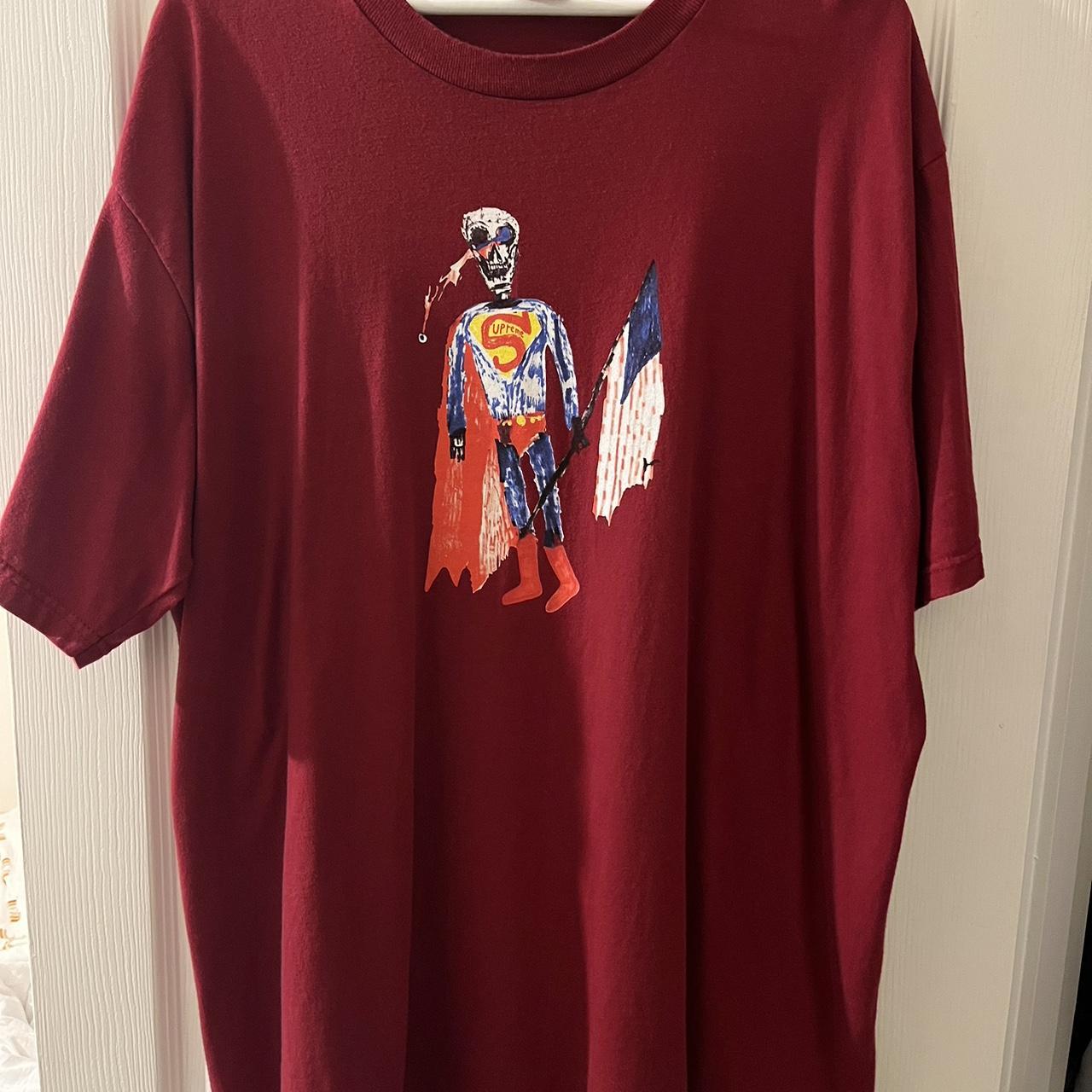 supreme superhero t shirt