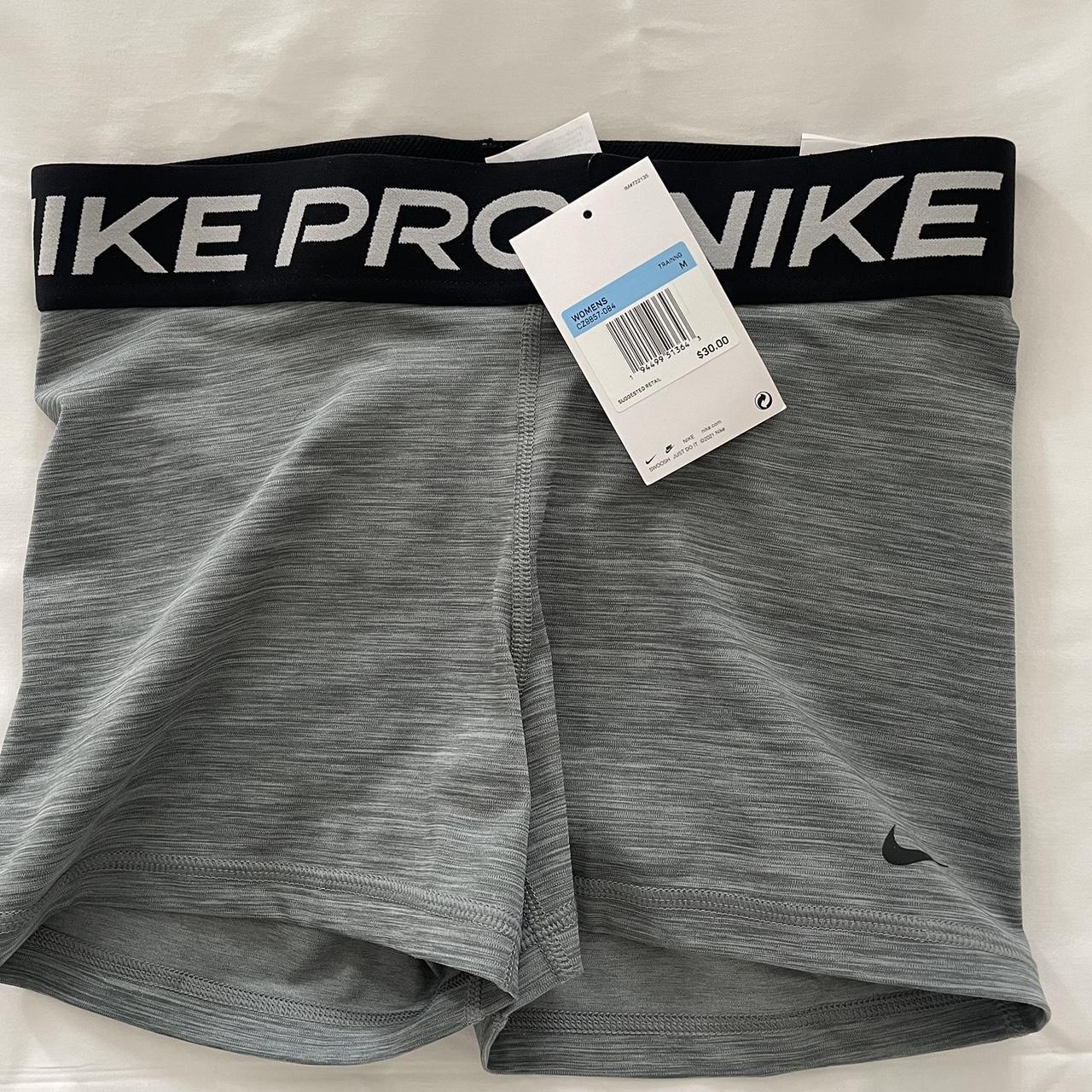 Nike Pro grey shorts Brand new with tags RRP $30... - Depop