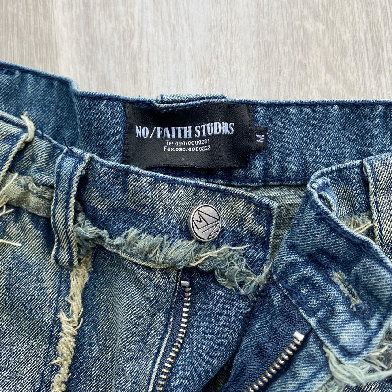 NO FAITH STUDIOS FLARED DENIM - Sickest pants I own... - Depop