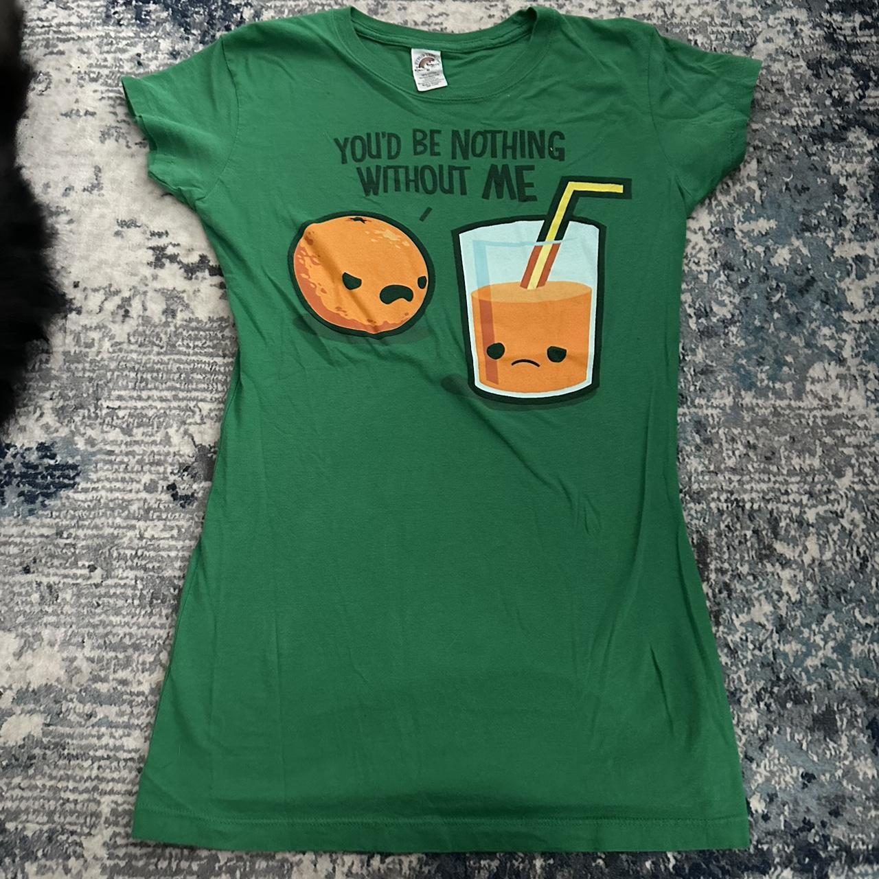 💚2000’s Hybrid Tee Scene Shirt💚 This Is So Cute I - Depop