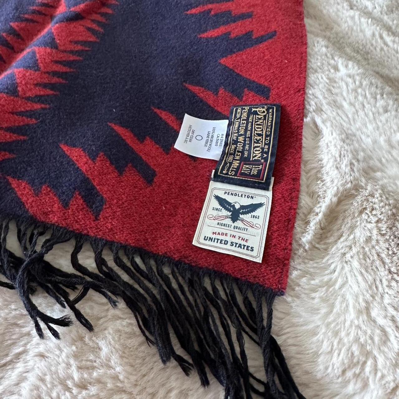 Pendleton Men's Scarf - Multi/Red – Pendleton Red… - image 2
