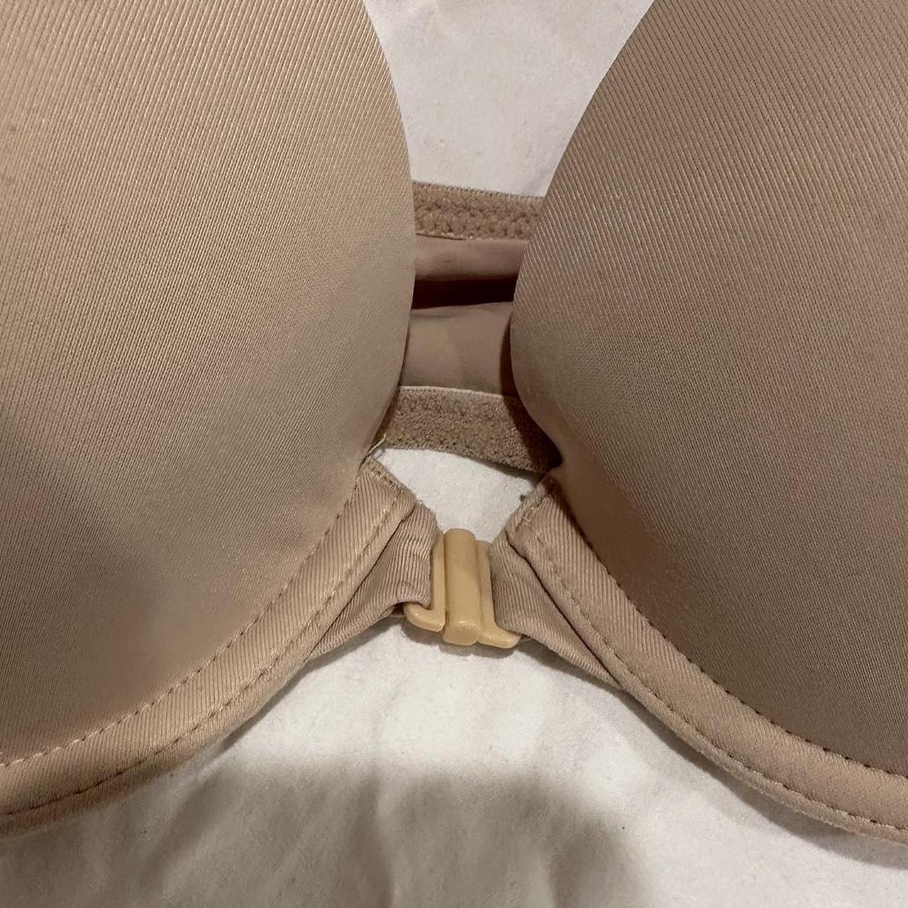 Victoria’s secret PINK 32 C Nude Bra- opens from front