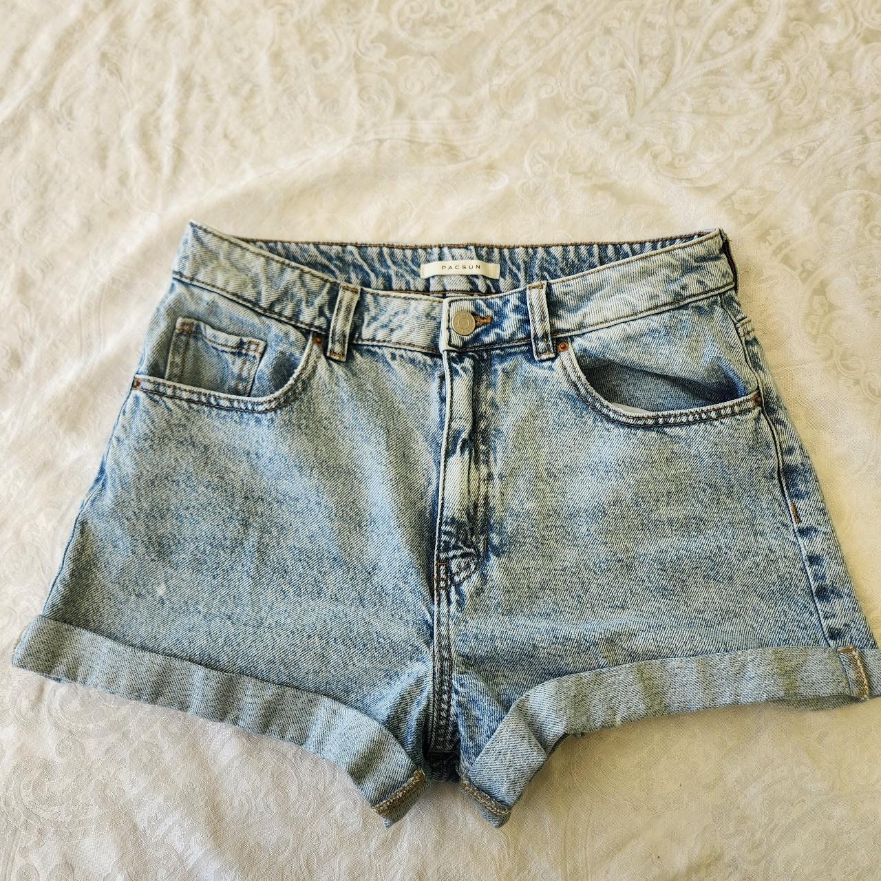 Women's Blue Shorts | Depop