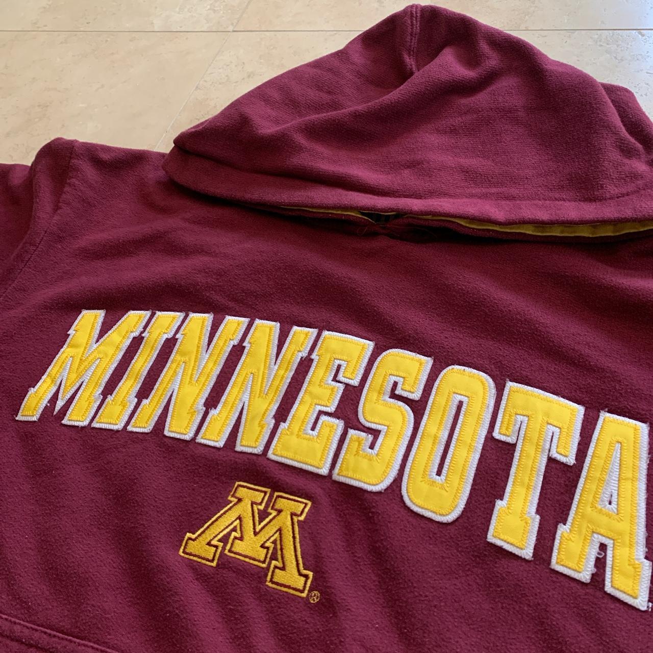 Vintage UMN Hoodie, University of Minnesota, in... - Depop