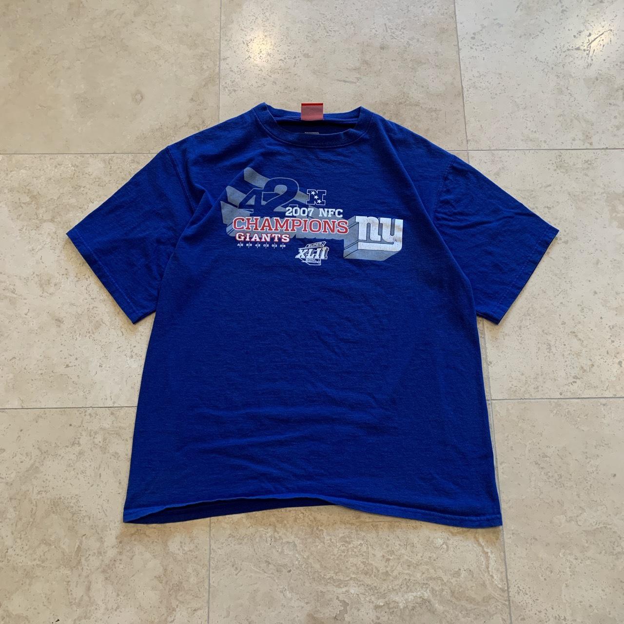 ‘07 NFC Champions, New York Giants t-shirt, size XL,... - Depop