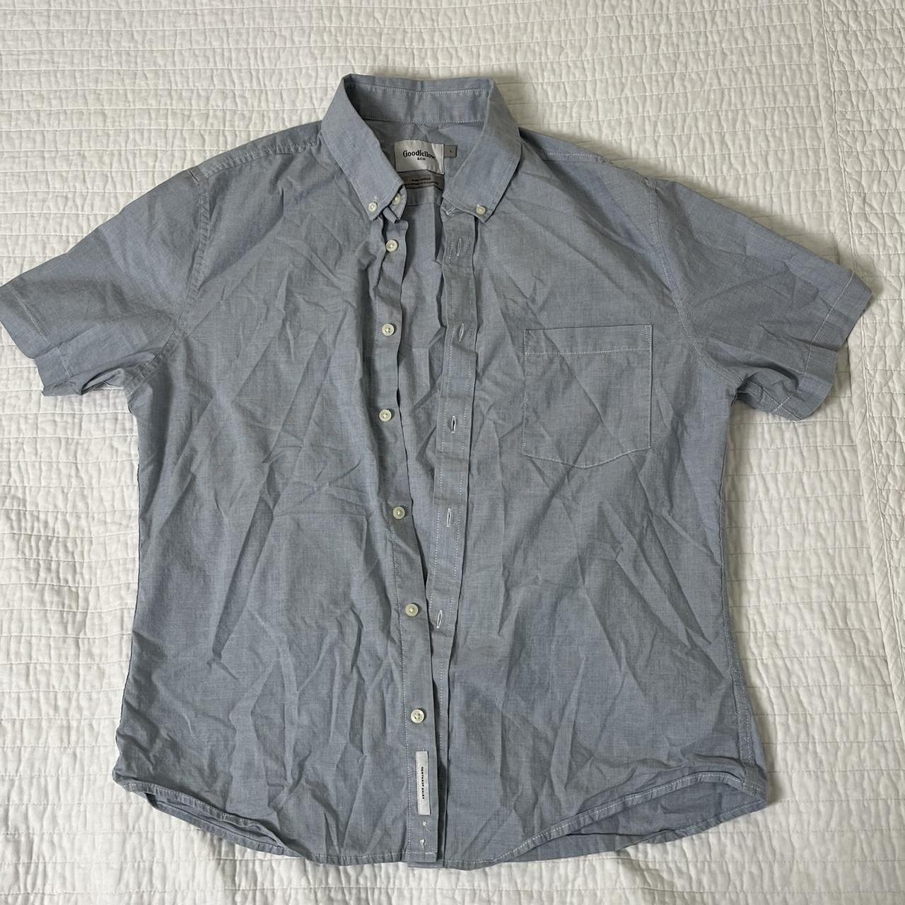 Goodfellow & Co. Men's Blue Shirt | Depop