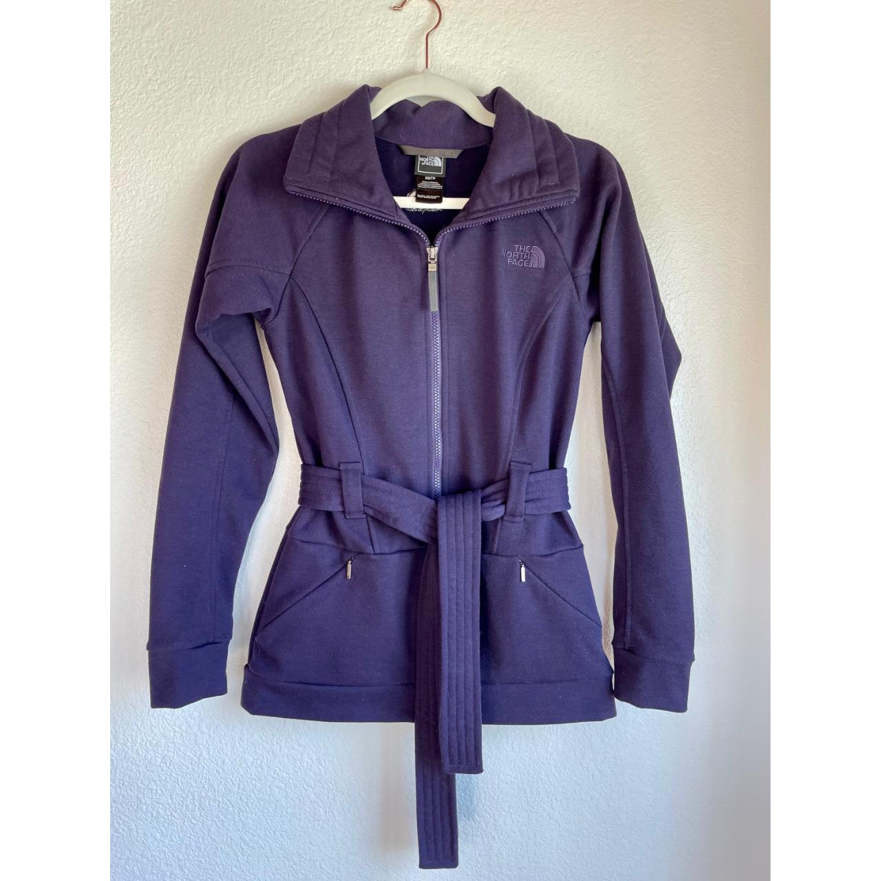 Belted fleece sale jacket