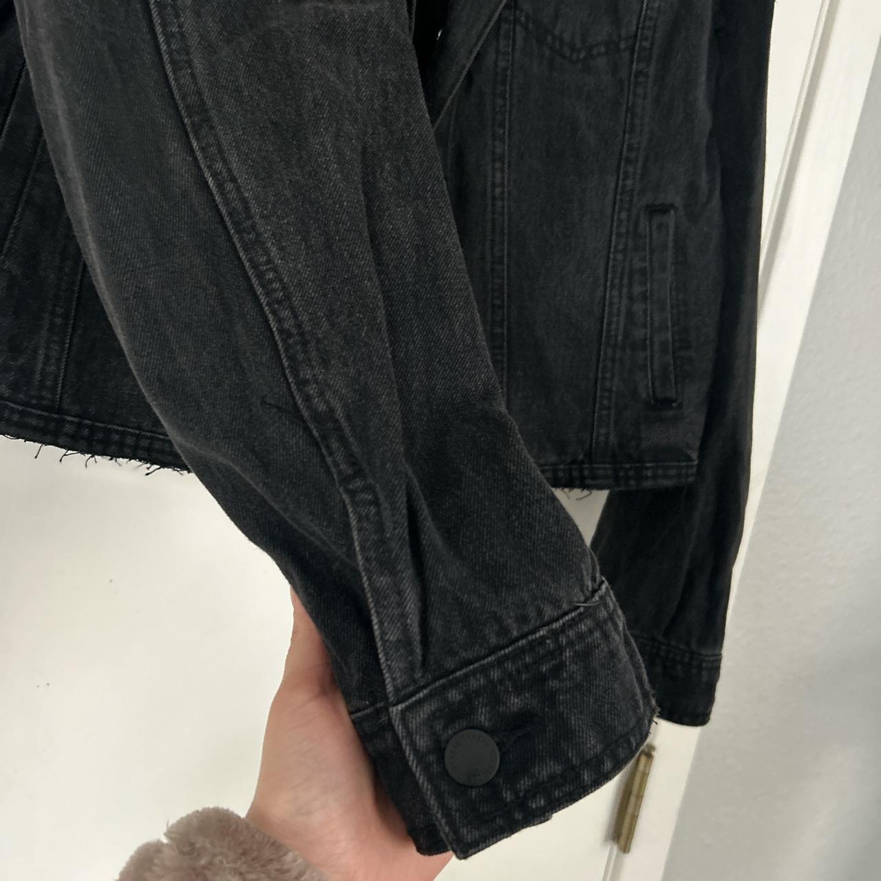 TARGET UNIVERSAL THREAD BLACK DENIM “ FREEDOM JACKET... - Depop