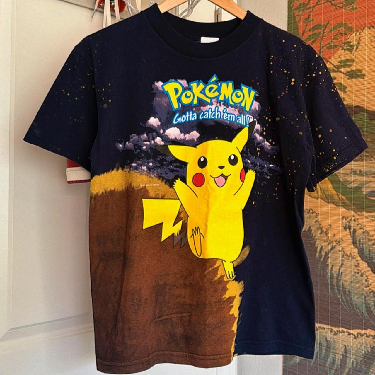 VTG Pikachu Nintendo 2000 Pokémon Shirt Promo anime... - Depop