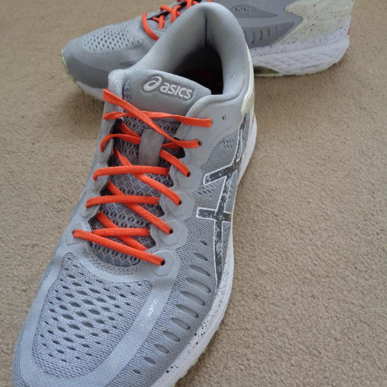 Metarun Shoes Asics Metarun Womens Grey Cushioning Sepatu Asics