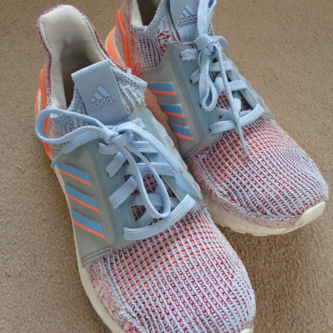 Coral adidas trainers best sale