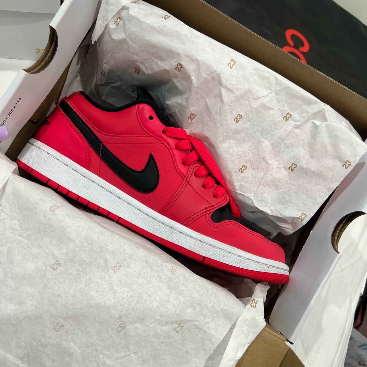 jordan 1 low women's siren red