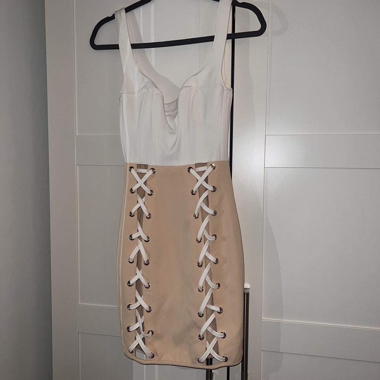 House Of Cb Dress Excellent Condition Worn Depop   P0 