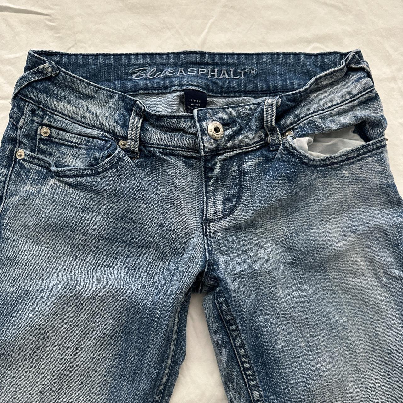 Low rise bootcut jeans - Depop