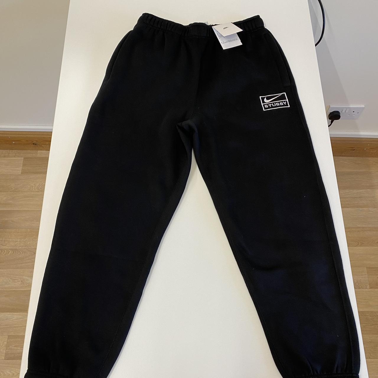 Nike x Stüssy Joggers Size Small 📏📐 Black ⚫️ Brand... - Depop