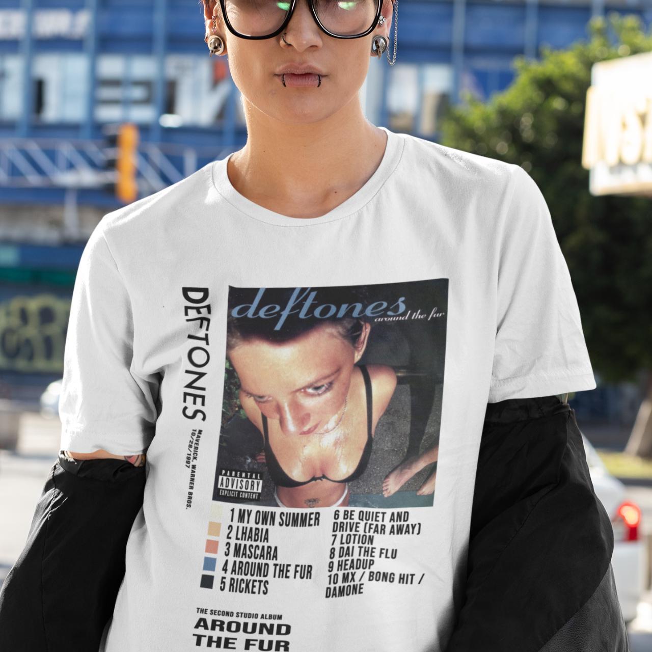 Deftones Around the Fur Album Poster Depop