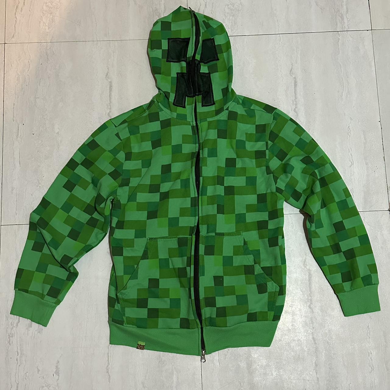 Minecraft Green Jumper | Depop