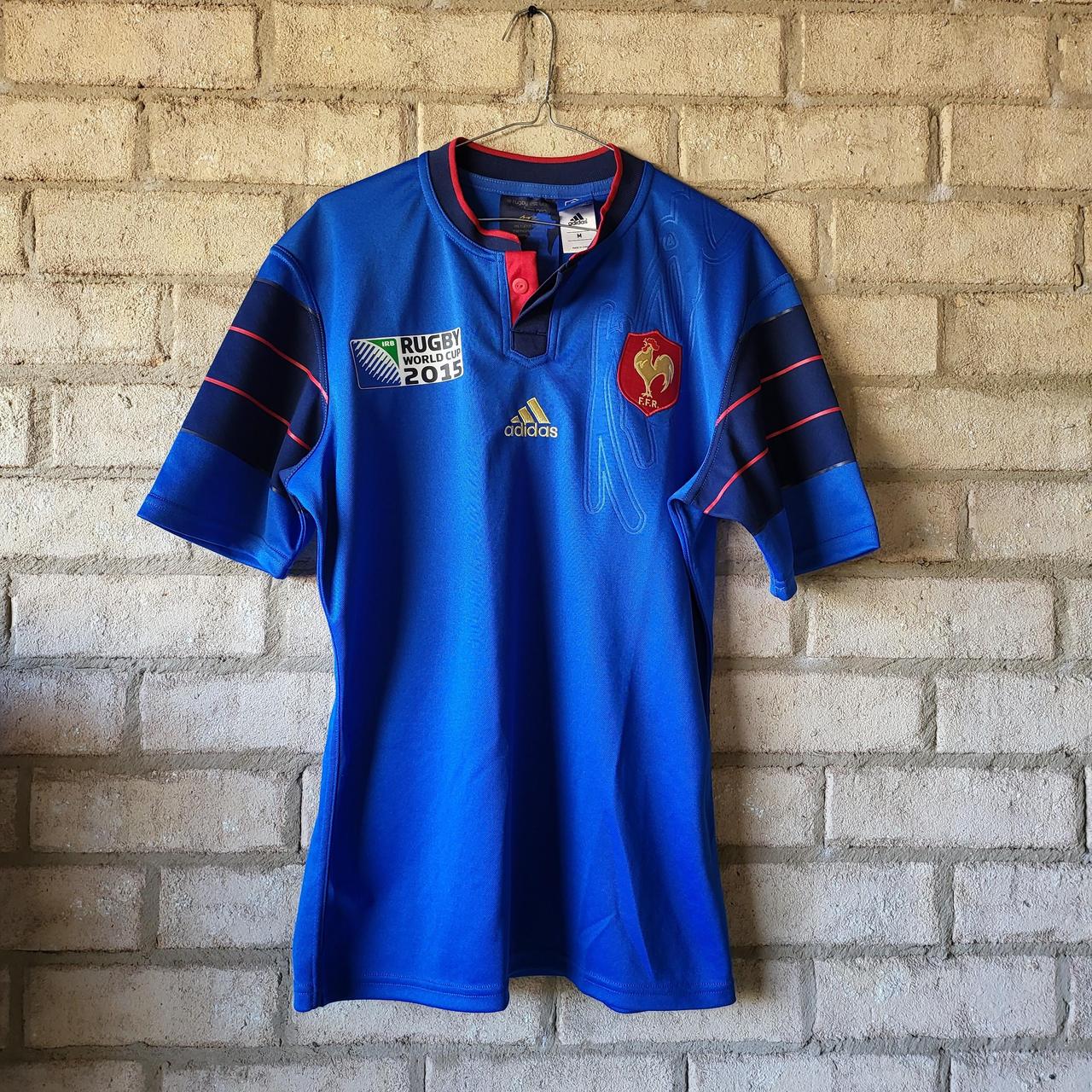 Adidas France Rugby Union Jersey World Cup 2015 Depop