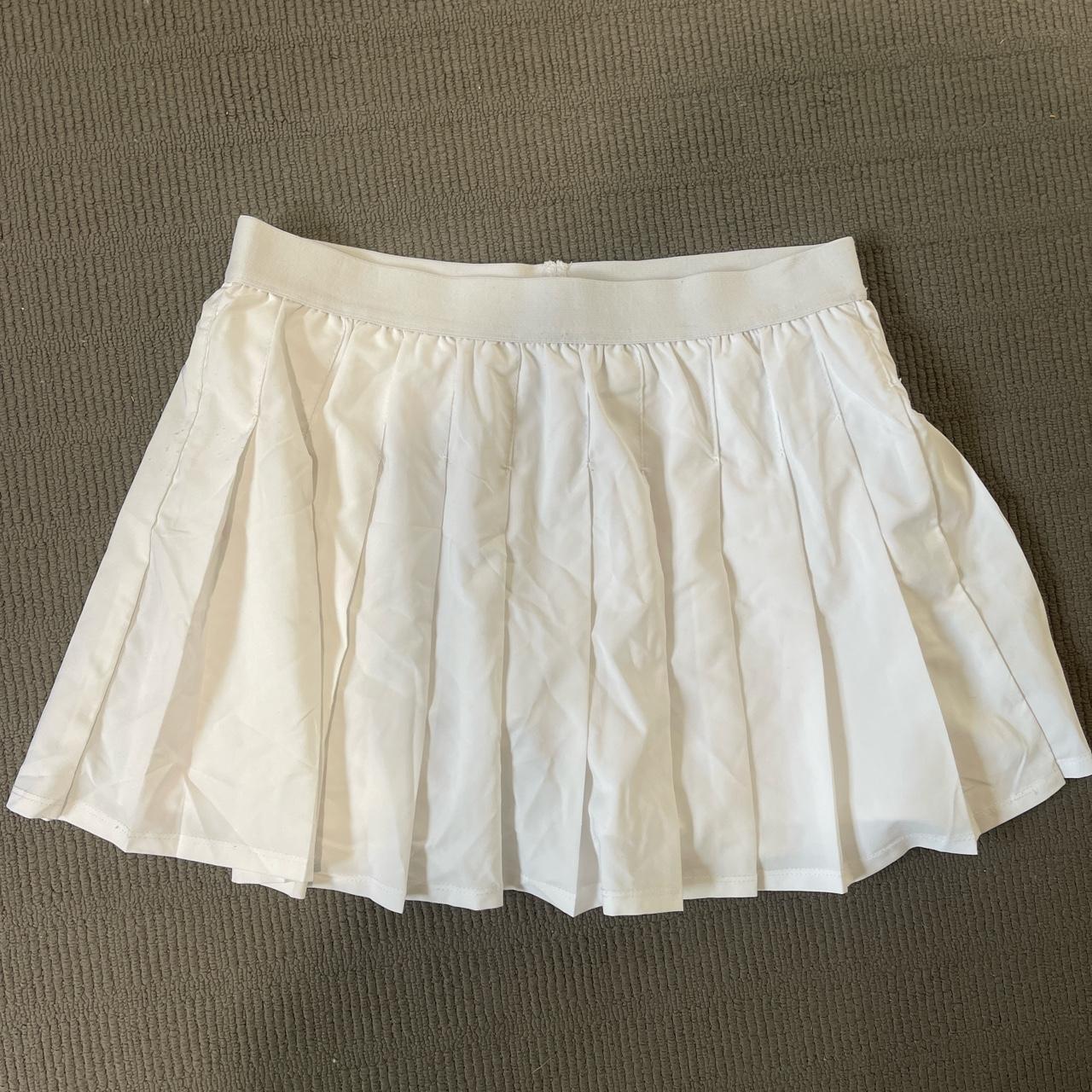 cotton on body white tennis skirt with... - Depop